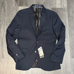 H&M Dark Blue Men's Blazer